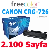FREECOLOR C726-FRC Canon CRG-726 2100 Sayfa BLACK MUADIL Lazer Yazıcılar / Fa...