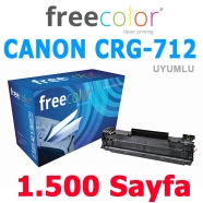 FREECOLOR C712-FRC Canon CRG-712 1500 Sayfa BLACK MUADIL Lazer Yazıcılar / Fa...