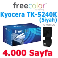 FREECOLOR TK5240K-FRC Kyocera TK-5240K 4000 Sayfa BLACK MUADIL Lazer Yazıcıla...