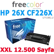 FREECOLOR 26X-XL-FRC HP 26X CF226X 12500 Sayfa BLACK MUADIL Lazer Yazıcılar /...