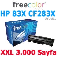 FREECOLOR M225-XL-FRC HP83X CF283XC 3000 Sayfa BLACK MUADIL Lazer Yazıcılar /...