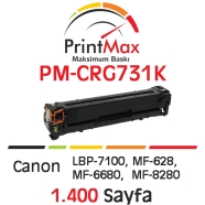 PRINTMAX PM-CRG731K PM-CRG731K 1400 Sayfa BLACK MUADIL Lazer Yazıcılar / Faks...