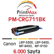PRINTMAX PM-CRG711BK PM-CRG711BK 6000 Sayfa SİYAH MUADIL Lazer Yazıcılar / Fa...