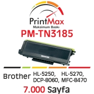 PRINTMAX PM-TN3185 PM-TN3185 7000 Sayfa SİYAH MUADIL Lazer Yazıcılar / Faks M...