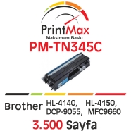 PRINTMAX PM-TN345C PM-TN345C 3500 Sayfa CYAN MUADIL Lazer Yazıcılar / Faks Ma...