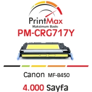 PRINTMAX PM-CRG717Y PM-CRG717Y 4000 Sayfa YELLOW MUADIL Lazer Yazıcılar / Fak...