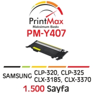 PRINTMAX PM-Y407 PM-Y407 1500 Sayfa YELLOW MUADIL Lazer Yazıcılar / Faks Maki...