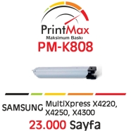 PRINTMAX PM-K808 PM-K808 23000 Sayfa BLACK MUADIL Lazer Yazıcılar / Faks Maki...