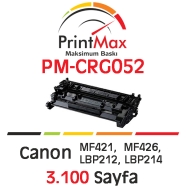 PRINTMAX PM-CRG052 PM-CRG052 3100 Sayfa SİYAH MUADIL Lazer Yazıcılar / Faks M...