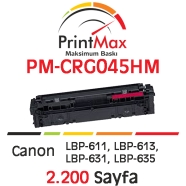 PRINTMAX PM-CRG045HM PM-CRG045HM 2200 Sayfa MAGENTA MUADIL Lazer Yazıcılar / ...