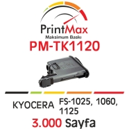 PRINTMAX PM-TK1120 PM-TK1120 3000 Sayfa SİYAH-BEYAZ MUADIL Lazer Yazıcılar / ...
