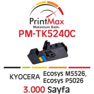 PRINTMAX PM-TK5240C PM-TK5240C 3000 Sayfa CYAN MUADIL Lazer Yazıcılar / Faks ...