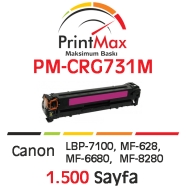 PRINTMAX PM-CRG731M PM-CRG731M 1500 Sayfa MAGENTA MUADIL Lazer Yazıcılar / Fa...