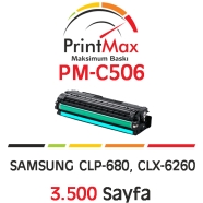 PRINTMAX PM-C506 PM-C506 3500 Sayfa CYAN MUADIL Lazer Yazıcılar / Faks Makine...