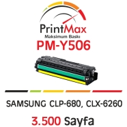 PRINTMAX PM-Y506 PM-YSO6 3500 Sayfa YELLOW MUADIL Lazer Yazıcılar / Faks Maki...