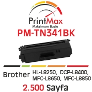 PRINTMAX PM-TN341BK PM-TN341BK 2500 Sayfa SİYAH MUADIL Lazer Yazıcılar / Faks...