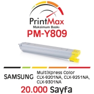 PRINTMAX PM-Y809 PM-Y809 15000 Sayfa YELLOW MUA...
