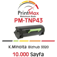 PRINTMAX PM-TNP43 PM-TNP43 10000 Sayfa SİYAH-BEYAZ MUADIL Lazer Yazıcılar / F...