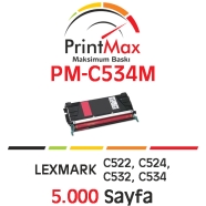 PRINTMAX PM-C534M PM-C534M 5000 Sayfa MAGENTA MUADIL Lazer Yazıcılar / Faks M...