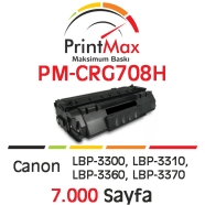 PRINTMAX PM-CRG708H PM-CRG703 29000 Sayfa SİYAH MUADIL Lazer Yazıcılar / Faks...