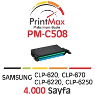 PRINTMAX PM-C508 PM-C508 4000 Sayfa CYAN MUADIL...