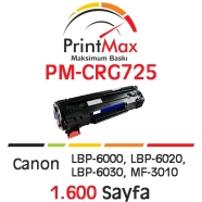 PRINTMAX PM-CRG725 PM-CRG725 1600 Sayfa BLACK M...