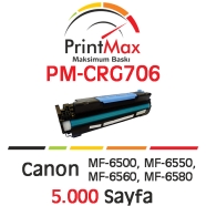 PRINTMAX PM-CRG706 PM-CRG706 5000 Sayfa SİYAH MUADIL Lazer Yazıcılar / Faks M...