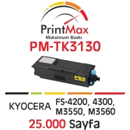 PRINTMAX PM-TK3130 PM-TK3130 25000 Sayfa SİYAH-BEYAZ MUADIL Lazer Yazıcılar /...