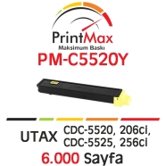 PRINTMAX PM-C5520Y PM-C5520Y 6000 Sayfa YELLOW MUADIL Lazer Yazıcılar / Faks ...