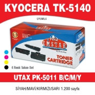 EMSTAR E-UPK5011 B/C/M/Y UTAX PK-5011 B/C/M/Y 7000 Sayfa BLACK MUADIL Lazer Y...