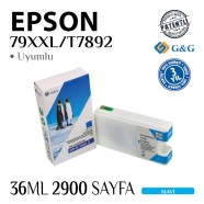 G&G G&G NP-E-7892C NP-E-7892C 2900 CYAN MUADIL Toner Kartuşu