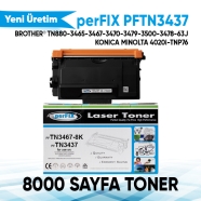 PERFIX PERFIX PFTN3437 PFTN3437 8000 Sayfa BLACK MUADIL Lazer Yazıcılar / Fak...