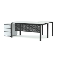 ERSA DMO DOMINO 50000005425 "L" Tipi 2'li Masa Takımı