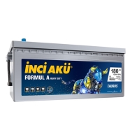 İNCİ ( 1014065 ) 12 V 180 Ah C20 FORMUL A TAURUS SULU Akü