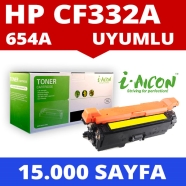 I-AICON R-CF332A/15K HP CF332A 15000 Sayfa YELLOW MUADIL Lazer Yazıcılar / Fa...
