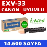 I-AICON C-C-EXV33 CANON C-EXV33 14600 Sayfa BLACK MUADIL Lazer Yazıcılar / Fa...