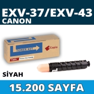 KOPYA COPIA YM-EXV37-43 CANON C-EXV37 15200 Sayfa BLACK MUADIL Lazer Yazıcıla...