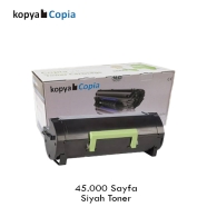 KOPYA COPIA YM-MS/MX45K LEXMARK 52D5X00/62D5X00 45000 Sayfa BLACK MUADIL Laze...