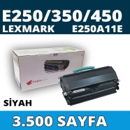 KOPYA COPIA YM-E250 LEXMARK E250A11E 3500 Sayfa BLACK MUADIL Lazer Yazıcılar ...
