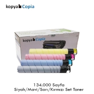 KOPYA COPIA YM-TN324-512-SET KONICA MINOLTA TN-324/TN-512 134000 Sayfa 4 RENK...