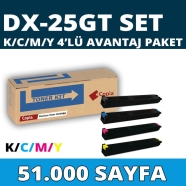 KOPYA COPIA YM-25GT-SET SHARP DX25GTBA/DX25GTCA/DX25GTYA/DX25GTMA 51000 Sayfa...