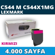 KOPYA COPIA YM-C544M LEXMARK C544X1MG 4000 Sayfa MAGENTA MUADIL Lazer Yazıcıl...