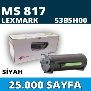 KOPYA COPIA YM-53B5H00 LEXMARK 53B5H00 25000 Sayfa BLACK MUADIL Lazer Yazıcıl...