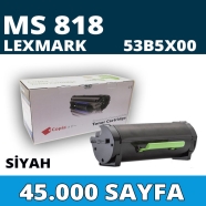 KOPYA COPIA YM-53B5X00 LEXMARK 53B5X00 45000 Sayfa BLACK MUADIL Lazer Yazıcıl...