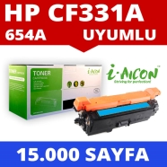I-AICON R-CF331A/15K HP CF331A 15000 Sayfa CYAN MUADIL Lazer Yazıcılar / Faks...