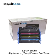 KOPYA COPIA YM-124A-SET HP Q6000A / Q6001A / Q6002A / Q6003A 8500 Sayfa 4 REN...