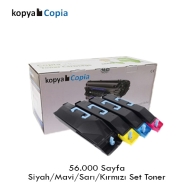 KOPYA COPIA YM-TK865-SET KYOCERA TK-865 56000 Sayfa 4 RENK ( MAVİ,SİYAH,SARI,...