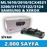 KOPYA COPIA YM-P3200 SAMSUNG ML-1610/SCX-4521 2000 Sayfa BLACK MUADIL Lazer Y...