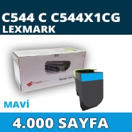 KOPYA COPIA YM-C544C LEXMARK C544X1CG 4000 Sayfa BLACK MUADIL Lazer Yazıcılar...