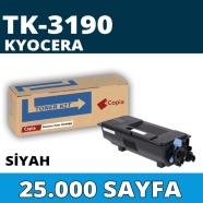 KOPYA COPIA YM-TK3190 KYOCERA TK-3190 25000 Sayfa BLACK MUADIL Lazer Yazıcıla...